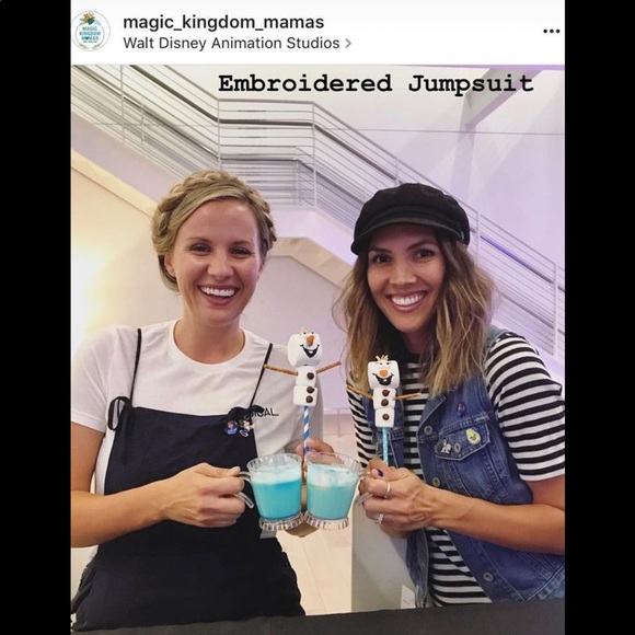 Embroidered Overalls - Picture 7 of 9